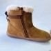 Botas Barefoot Chetto 1125517 Beige con Pelo y Lazo