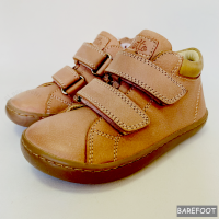 Chetto Botines Barefoot de Piel con Dos Velcros Rosa Chetto Botines Barefoot de Piel con Dos Velcros Rosa