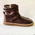 Botines Barefoot Coqueflex Noa Chocolate para Mujer
