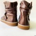 Botines Barefoot Coqueflex Noa Chocolate para Mujer