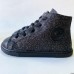 Botines Barefoot Coqueflex Enna Galaxy Negro Glitter