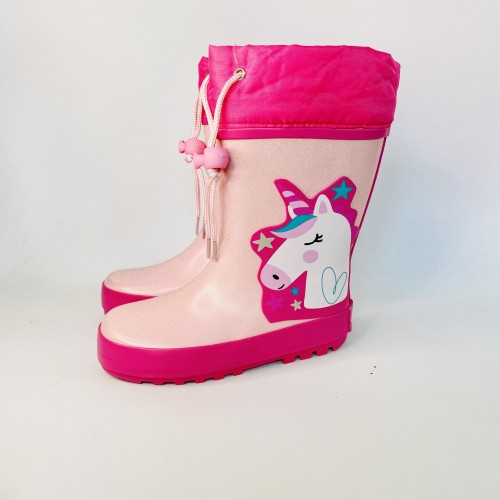 CRECENDO BOTAS DE AGUA UNICORNIOS 