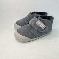 Blanditos by Crio`s Botas para bebe Sansa plomo bota borreguito velcro
