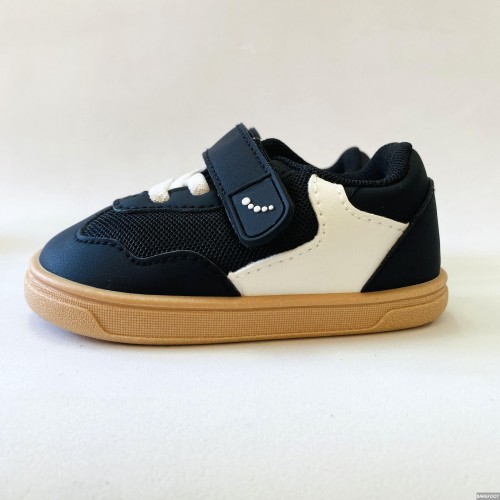 Blanditos by Crios Zapatillas barefoot infantiles PLATY negro