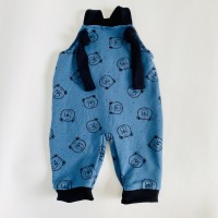 PETO AZUL OSITOS AFELPADO