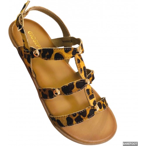 Gioseppo Sandalias barefoot mujer Stepney piel estampado animal Gioseppo Sandalias barefoot mujer Stepney piel estampado animal
