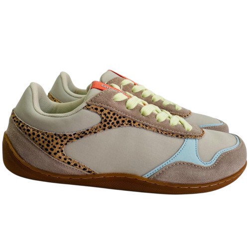 Gioseppo Zapatillas barefoot mujer Luanda piel estampado animal Gioseppo Zapatillas barefoot mujer Luanda piel estampado animal