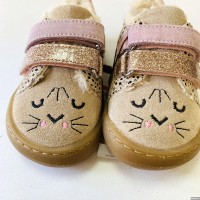 Gioseppo 80985 Cheetah | Zapatillas Barefoot Niña Leopardo Rosa