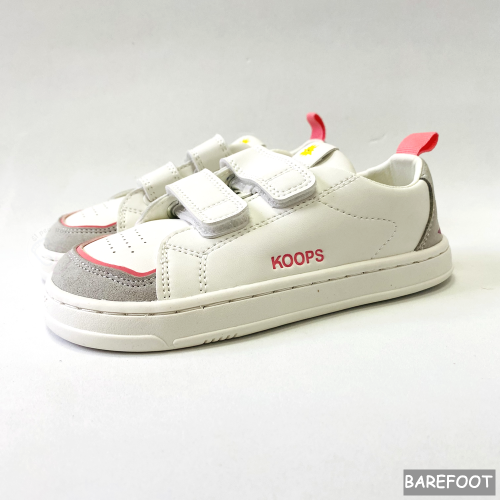 Koops Zapato Barefoot KOOPS RAFI blanca con Rosa