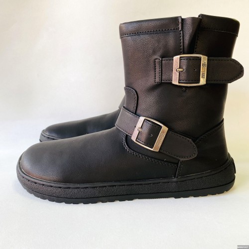 Mustang Free Alask Biker | Botines Barefoot Mujer Negros con Hebillas Mustang Free Alask Biker | Botines Barefoot Mujer Negros con Hebillas