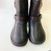 Mustang Free Alask Biker – Botines Barefoot Negros con Hebillas