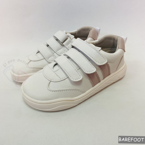 PiruFlex Zapatillas Deportivas respetuosas Blancos combinado con rosa