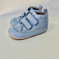 Robeez Zapatillas para bebe niño niña con dos velcros azul celeste