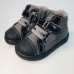 ZAPY BOTIN VELCRO ELAST GRIS NEGRO ZAPY BOTIN VELCRO ELAST GRIS NEGRO