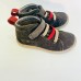 ZAPY BOTAS CON VELCRO MARON CON ROJO ZAPY BOTAS CON VELCRO MARON CON ROJO