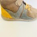 Zapy botas con velcro taupe mostaza Zapy botas con velcro taupe mostaza