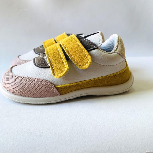 ZapyFlex Deportivas respetuosas Blanco-amarillo