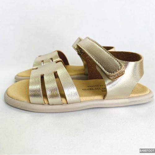 Andanines Sandalias barefoot piel dorada Andanines Sandalias barefoot piel dorada