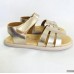 Sandalias barefoot Andanines doradas para niña