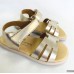 Sandalias barefoot Andanines doradas para niña