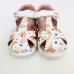 BIOMECANICS SANDALIAS BLANCO ESTAMPADO PAJARITO