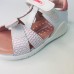 BIOMECANICS SANDALIAS NIÑA BLANCO ESTAMPADO ROSA