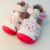 BIOMECANICS SANDALIAS NIÑA BLANCO TIGRA ROSA