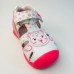 BIOMECANICS SANDALIAS NIÑA BLANCO TIGRA ROSA