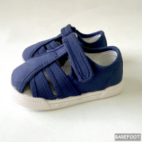 Blanditos by Crios Sandalias de Lona mango Azul Blanditos by Crios Sandalias de Lona mango Azul