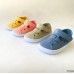 Sandalias barefoot lona Blanditos MOLLY para niños