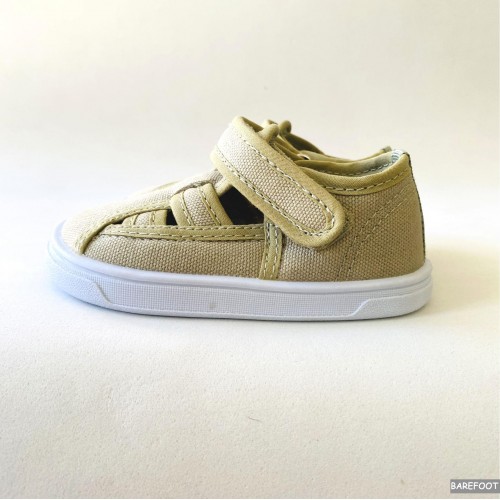 Blanditos by Crios Sandalias barefoot lona MOLLY niños verde Blanditos by Crios Sandalias barefoot lona MOLLY niños verde