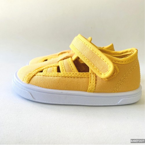 Blanditos by Crios Sandalias barefoot lona MOLLY niños amarillo Blanditos by Crios Sandalias barefoot lona MOLLY niños amarillo