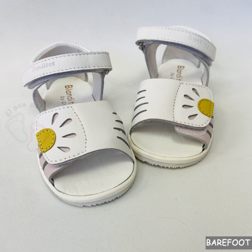 Blanditos by Crios Sandalias Respetuosas Agua Blanco