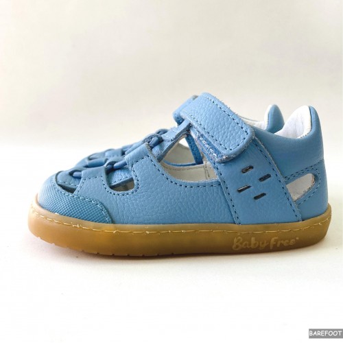 Chetto Sandalia barefoot azul ultraflexible niños