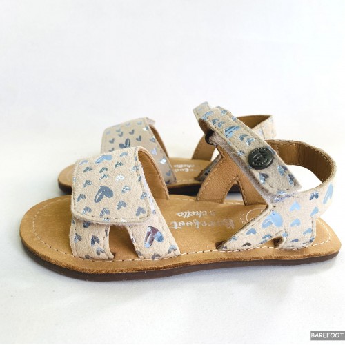 Chetto Sandalias Barefoot Piel – Estampados Corazones