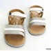 Sandalias Barefoot Chetto de piel para niña