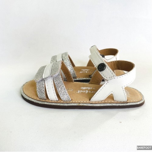 Chetto Sandalias Barefoot Piel – Estampados plata