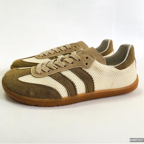 CoqueFlex Zapatillas barefoot adulto Samba tejido biege sin caja CoqueFlex Zapatillas barefoot adulto Samba tejido biege sin caja