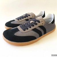 CoqueFlex Zapatillas barefoot adulto Samba tejido gris