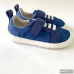 Zapatillas Barefoot Respetuosas Lona CoqueFlex Azul 