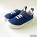 Zapatillas Barefoot Respetuosas Lona CoqueFlex Azul 