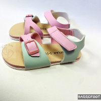 CoqueFlex Sandalias Respetuosas Rosa-Turquesa