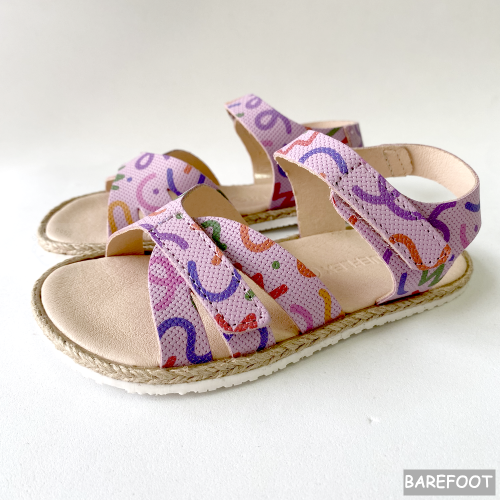 COQUEFLEX Sandalias Barefoot de Microfibra Verea Asiut -Lila