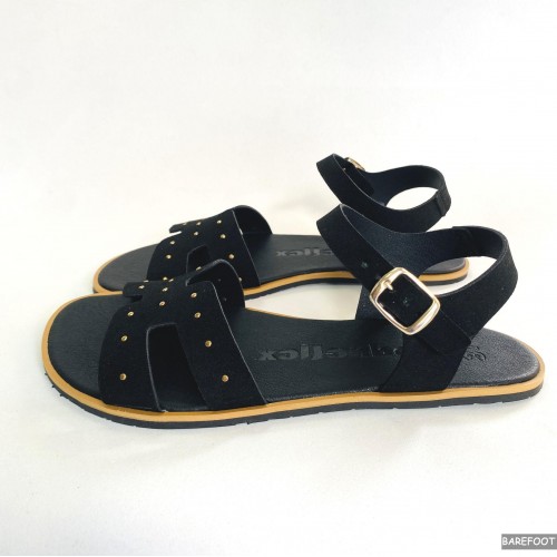 CoqueFlex Sandalias barefoot modelo 1577 mujer Negro