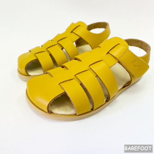 Flexi Nens Sandalia Barefoot Infantil – Mostaza Marrón