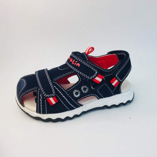 Garvalin azul marino punta cerrada