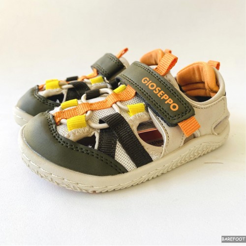 Gioseppo Sandalias barefoot infantil CALABAR cangrejera verano VERDE
