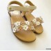 Sandalias barefoot niña Gioseppo Kabati flores blancas Sandalias barefoot niña Gioseppo Kabati flores blancas