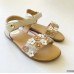 Sandalias barefoot niña Gioseppo Kabati flores blancas Sandalias barefoot niña Gioseppo Kabati flores blancas