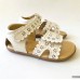 Sandalias barefoot niña Gioseppo Loitok flores blancas